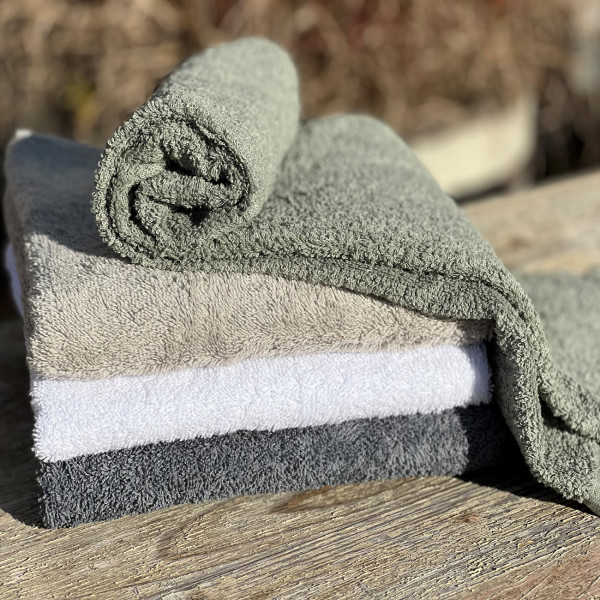 Handtuch aus recycelter Baumwolle