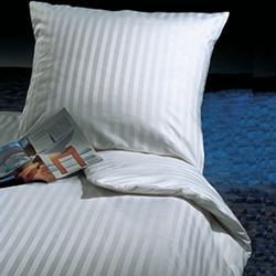 Gestreifte Bettwäsche für Hotels preiswert online kaufen